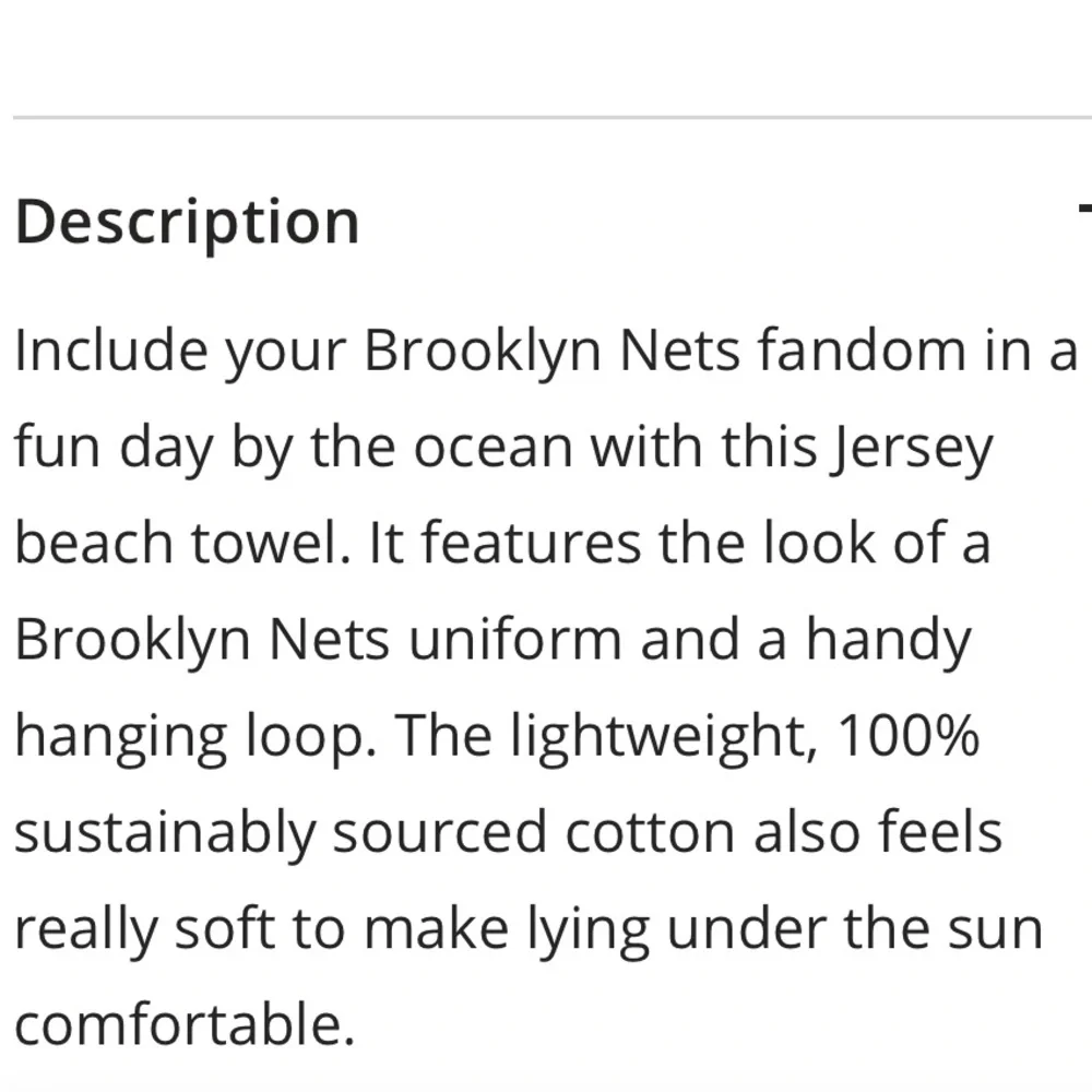 BROOKLYN NETS 💦 SLOWTIDE BEACH TOWEL NWT